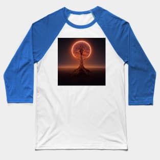 Yggdrasil World Tree of Life Baseball T-Shirt